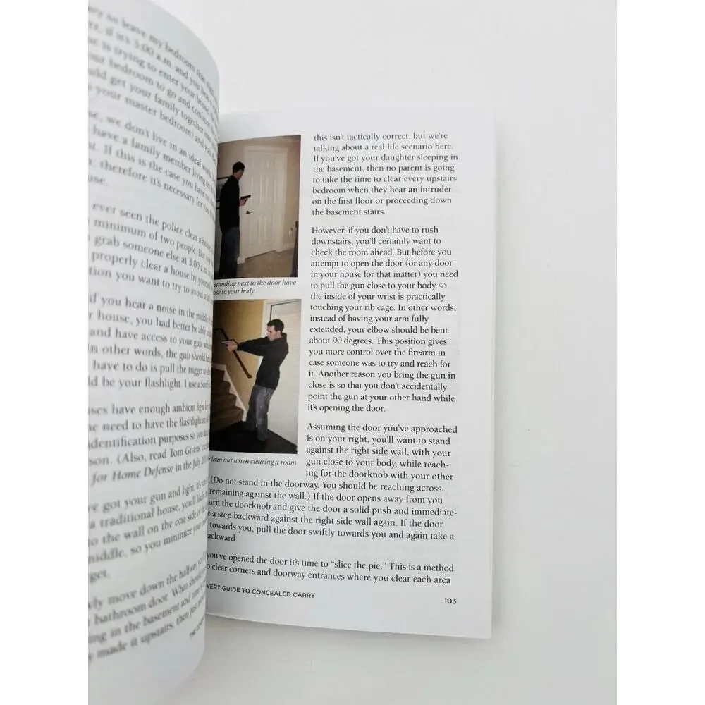 Covert Guide to Concealed Carry Confessions of a Former CIA Officer Book Spy VG